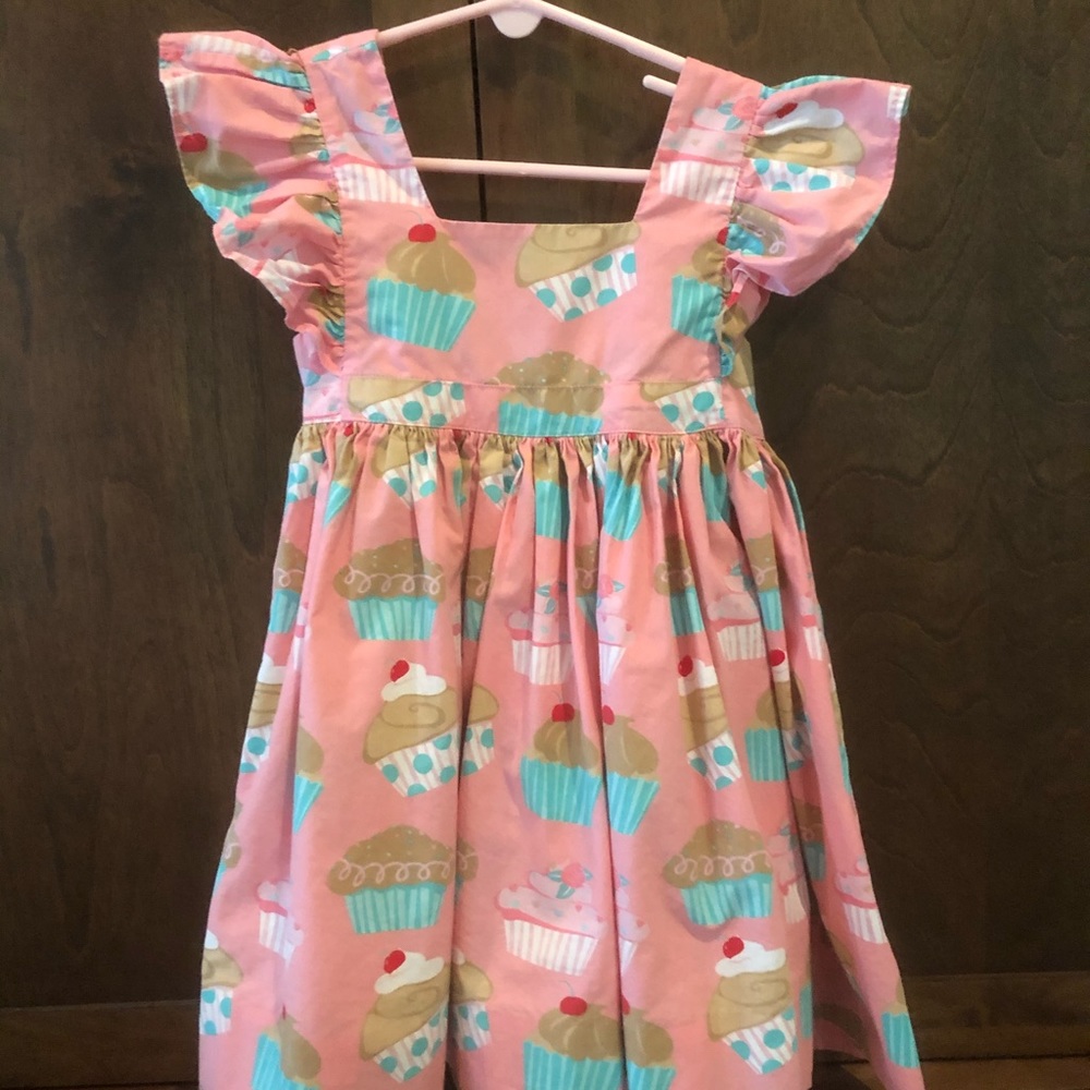 Eleanor Rose cupcake dress EUC